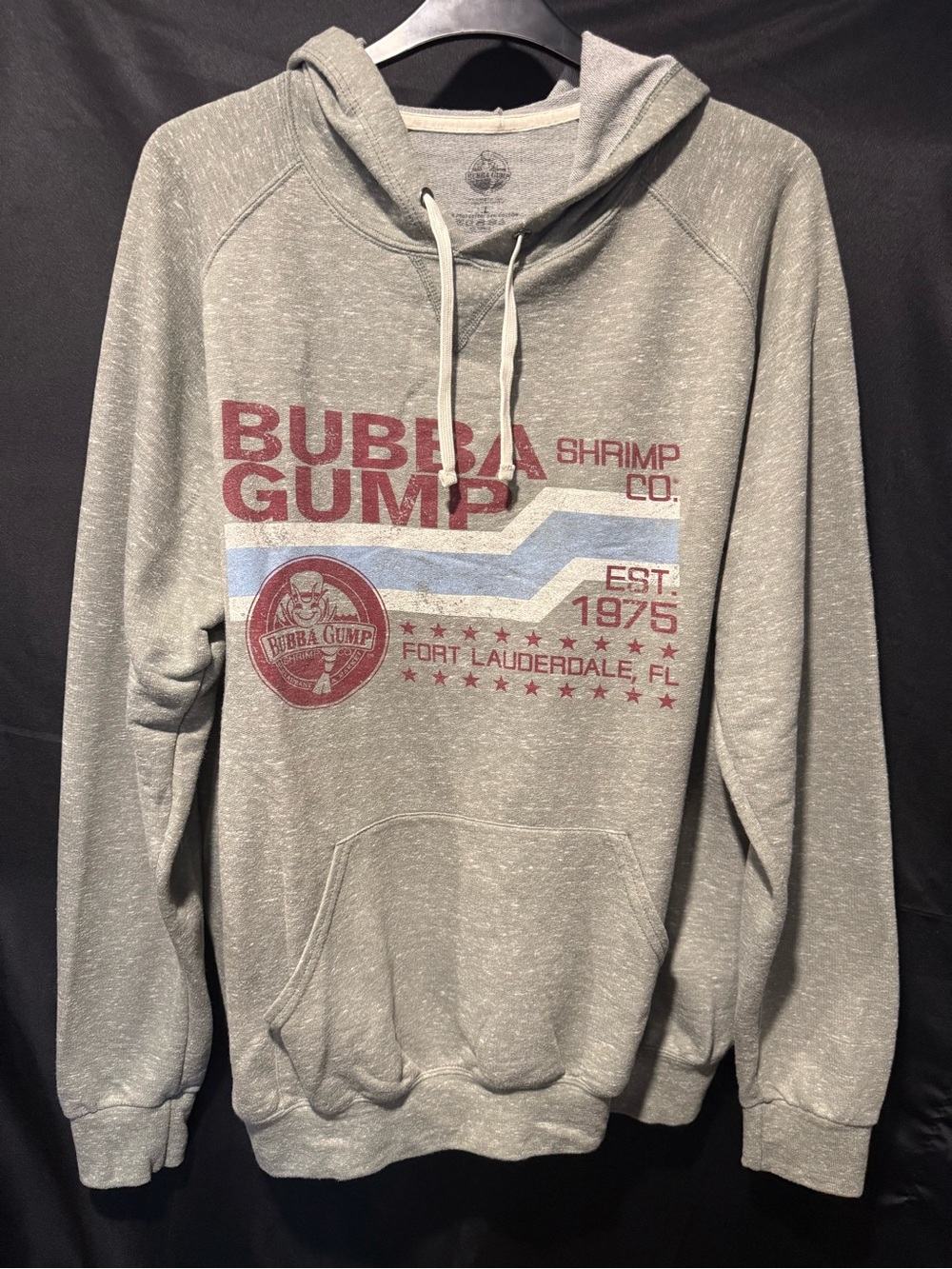 Bubba Gump Shrimp Company Ft. Lauderdale Green Hoodie Sweatshirt